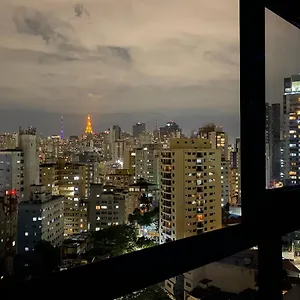 F1604 | Cobertura Frei Caneca | Vista Av. Paulista Apartamento